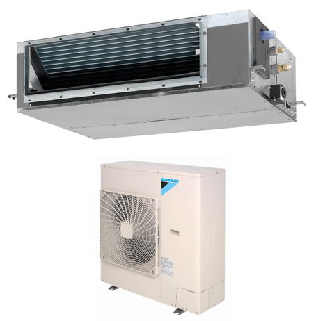 Потолочный кондиционер инверторного типа Daikin SkyAir FBQ140C8-RZQSG140LV1 45000 BTU